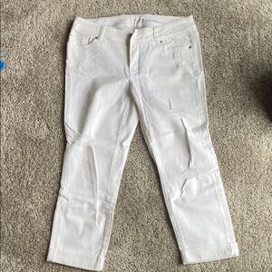 White Jean Pants